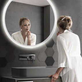 Tutumi Tutumi, okrúhle LED kúpeľňové zrkadlo 90cm FFJ90, HOM-04400