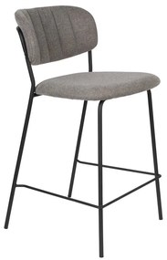 Sivé barové stoličky v súprave 2 ks 89 cm Jolien – White Label