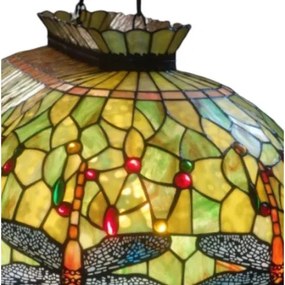 Vitráž tiffany lampa luster 100*47*156