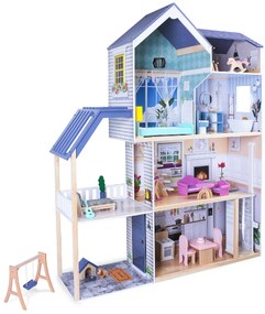 Xxl domček pre bábiky Maya residence 28 el. ECOTOYS