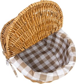 Piknikový kôš HQC-1293 béžový