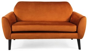 Pohovka Mena Velvet, oranžová