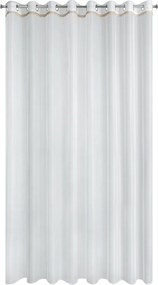 ZÁCLONA NA KRÚŽKOCH MERIL 300 CM X 250 CM BIELA
