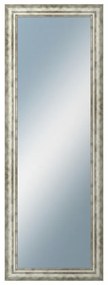 DANTIK - Zrkadlo v rámu, rozmer s rámom 50x140 cm z lišty TRITON široký strieborný (2950)