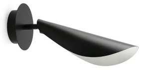 FARO 20077 - Nástenná lampa LIGERA 1xG9/6W/230V čierna