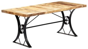 Jedálenský stôl 180x90x76 cm masívne mangovníkové drevo