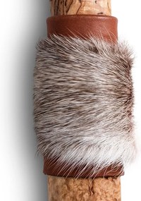 Fínsky nôž Roselli Grandfather 18cm, sobia kožušina / dárkový set