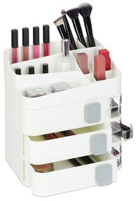 Organizér na make-up s 3 zásuvkami RD47945, biela