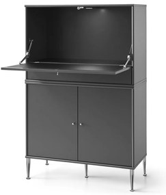 Tmavosivá vinotéka 89x76 cm Mistral 004 - Hammel Furniture