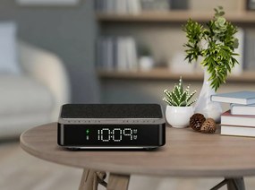 Sencor Digitálny rádiobudík s bezdrôtovou nabíjačkou