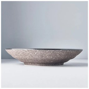 Béžová keramická servírovacia misa MIJ Earth, ø 29 cm