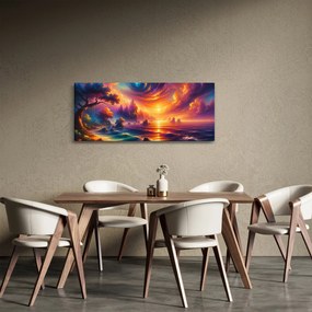 Obraz - Magický svet (120x50 cm)