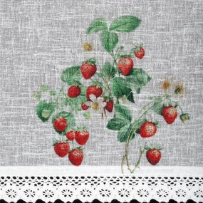 KRÁTKA ZÁCLONA NA PÁSKE KSENIA 150X30 CM VIACFAREBNÁ