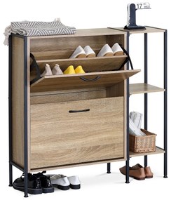 Botník s policami G1008 OAK, dub