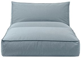 Svetlomodré polstrované záhradné ležadlo STAY – Blomus