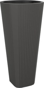 VYSOKÝ KVETINÁK MUZA 390 MM ANTRACIT*28883