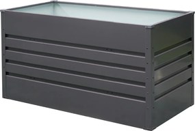 Vyvýšený záhradný záhon BestBerg VZ-735A / 735 l / 150 x 70 x 70 cm / šedá