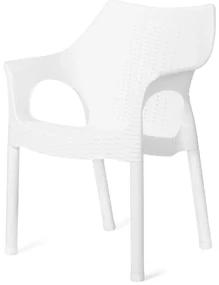 Ratanové kreslo Cambridge Snow 61 x 54 x 80 cm
