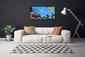 Obraz na plátne Koralový útes ryba príroda 125x50 cm