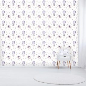 Fototapeta - Balóny a lietadlá (147x102 cm)