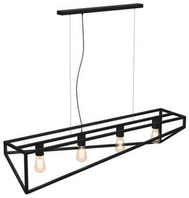 Luster na lanku GOTE 4xE27/60W/230V