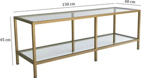 Základný televízny stolík Gold