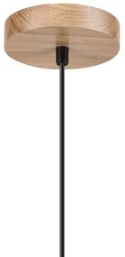 Brilagi - Luster na lanku WOODY BASKET 1xE27/60W/230V dub