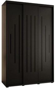 Skriňa 45 Canaris 12 170 čierna/čierna