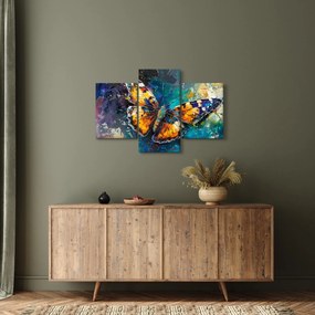 Obraz - Motýľ, olejomaľba (90x60 cm)