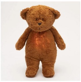 Moonie - Uspávadlo s melódiou a svetlom medvedík 2.0 organic caramel