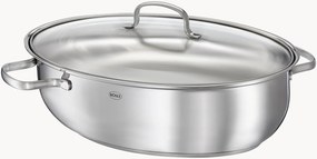 Nepriľnavý oválny hrniec's pokrievkou Elegance