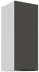 Kuchynská skrinka Aria-Gr/Wh Anti Fingerprint 30g-72 1f