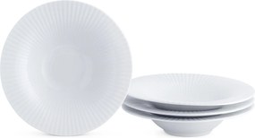 XXXLutz SADA GURMÁNSKYCH TANIEROV 4 ks Allegra Weiss 30,5 cm Creatable - Taniere - 007768071805