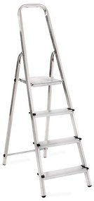 Hliníkový rebrík jednostranný 4-stupňový 125 kg