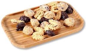 Drevený servírovací podnos Kira, 30,5x20 cm