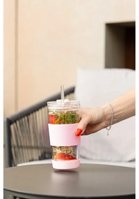 Ružový termo hrnček 600 ml Fuori – Vialli Design