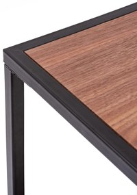 Tutumi, stolná konzola 90x30x72 cm KW-PH19087, čierna - buk, KRZ-03604