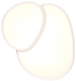 Biele LED stropné svietidlo 36x43.5 cm Rise – Trio