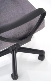 Detská otočná stolička TIMMY sivočierna