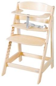 roba Detská drevená vysoká jedálenská stolička Sit Up (prírodná/flex)  (100306933)