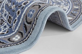 Hanse Home, Kruhový koberec Mirkan 104438 Skyblue, 160x160 (priemer) kruh, modrá, obývacia izba