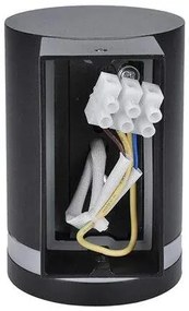 Solight LED vonkajšie nástenné osvetlenie Potenza, 1x GU10, čierne