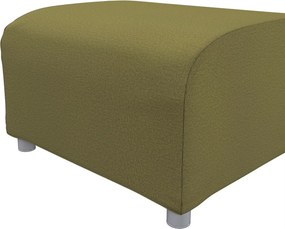Poťah na podnožku Klippan farba produktu zelená látka zapletaná