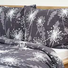 4Home Bavlnené obliečky Midnight Dandelions, 140 x 200 cm, 70 x 90 cm