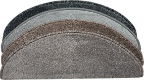 Vopi Nášľapy na schody Apollo Soft hnedý polkruh - 24x65 polkruh (rozmer vrátane ohybu)