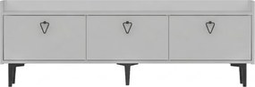 TV stolík PIENA 160 cm, biely
