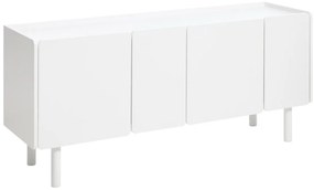 Dizajnová komoda Feliciana 160 cm biela