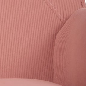 Kreslo s ušami PINK2, ružová