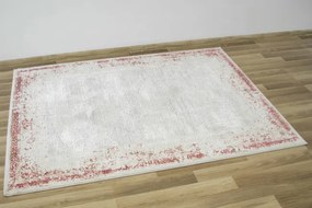 Koberec DAVINCI 2391A červený / krémový