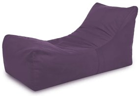 Leňoška LOUNGE ATENA plyš fialová